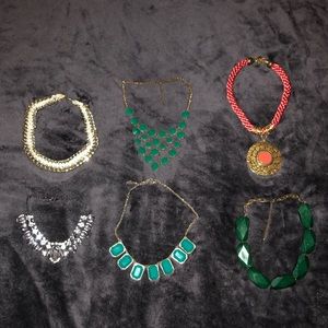 Statement necklaces